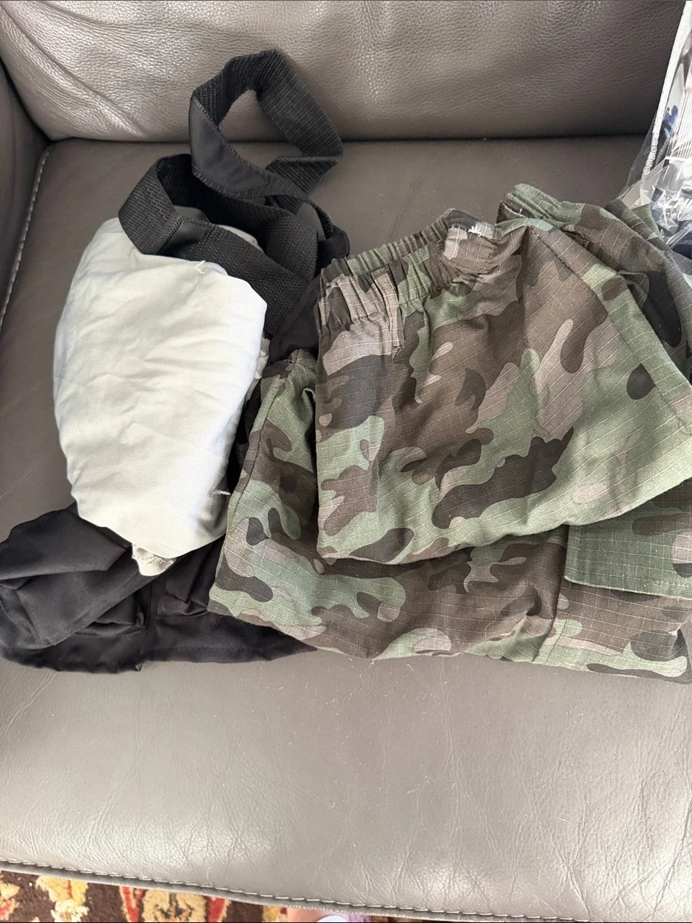 Spirit Kids Skull Commando Costume - Black, White, Camouflage